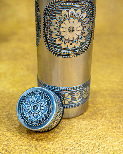 Oxidized Water Bottle - 1000 ML - 10 inch - WL5511