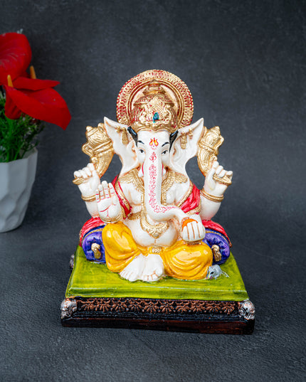 Polystone Ganesha Idol - 7 inch - WL5515