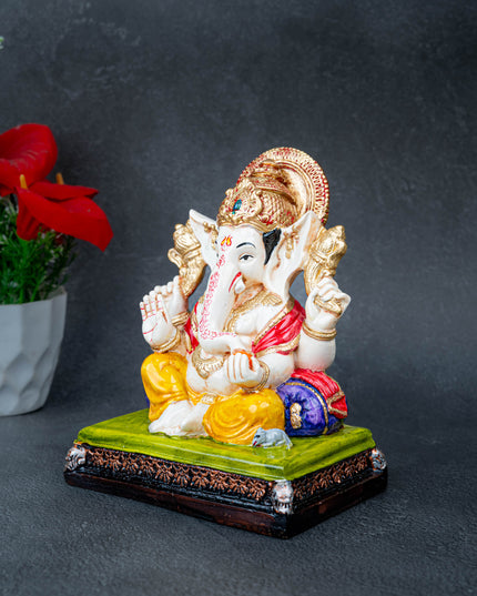 Polystone Ganesha Idol - 7 inch - WL5515