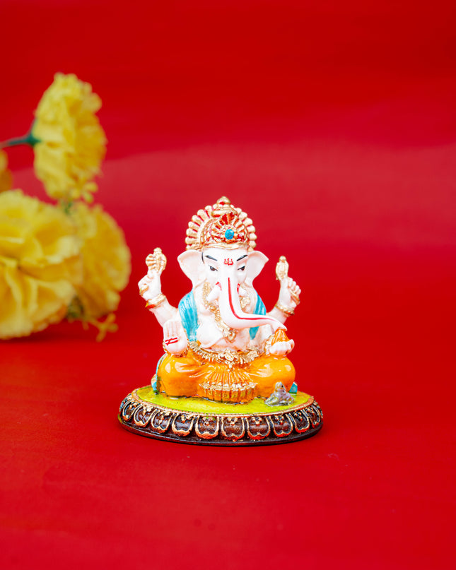 Polystone Ganesha Idol - 3 inch - WL5516