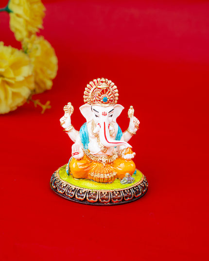 Polystone Ganesha Idol - 3 inch - WL5516