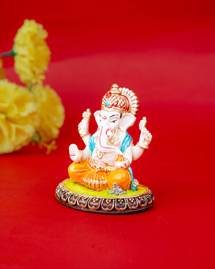 Polystone Ganesha Idol - 3 inch - WL5516
