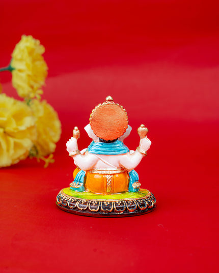Polystone Ganesha Idol - 3 inch - WL5516