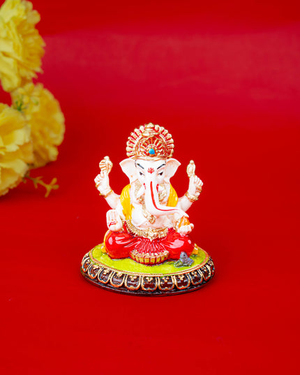 Polystone Ganesha Idol - 3 inch - WL5516