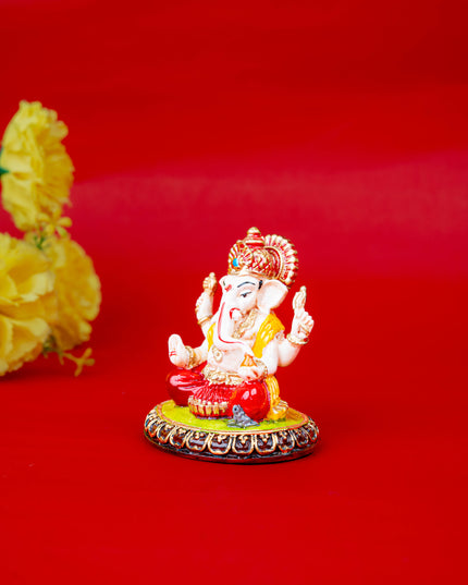 Polystone Ganesha Idol - 3 inch - WL5516