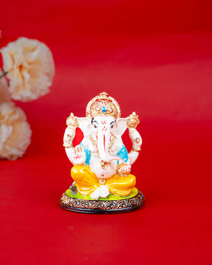 Polystone Ganesha Idol - 4 inch - WL5517