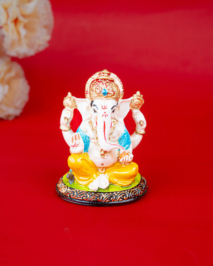 Polystone Ganesha Idol - 4 inch - WL5517