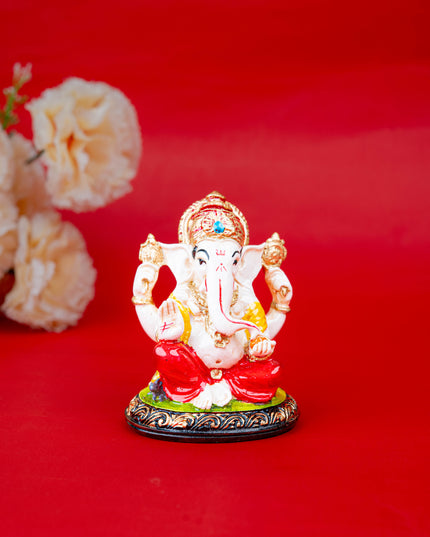 Polystone Ganesha Idol - 4 inch - WL5517