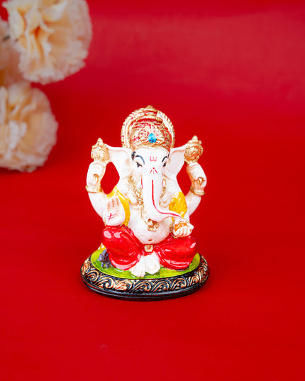 Polystone Ganesha Idol - 4 inch - WL5517