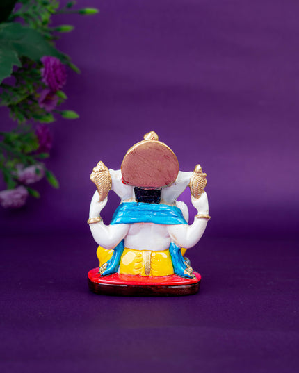 Polystone Ganesha Idol - 4 inch - WL5518