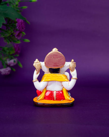 Polystone Ganesha Idol - 4 inch - WL5518