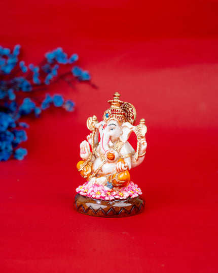 Polystone Ganesha Idol - 4 inch - WL5523