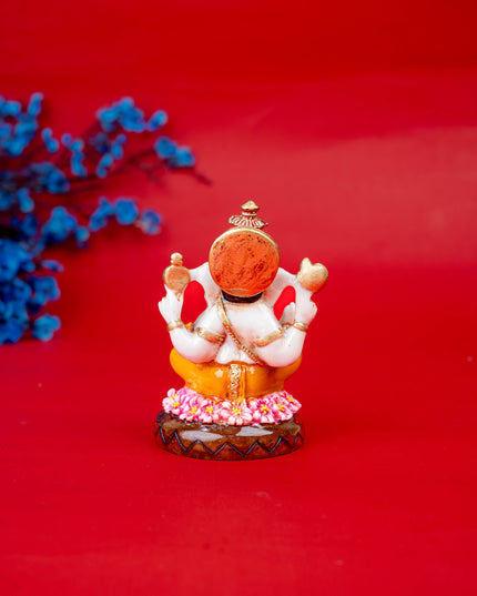 Polystone Ganesha Idol - 4 inch - WL5523