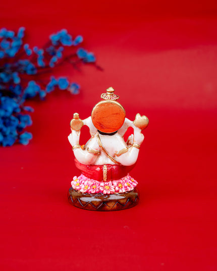 Polystone Ganesha Idol - 4 inch - WL5523