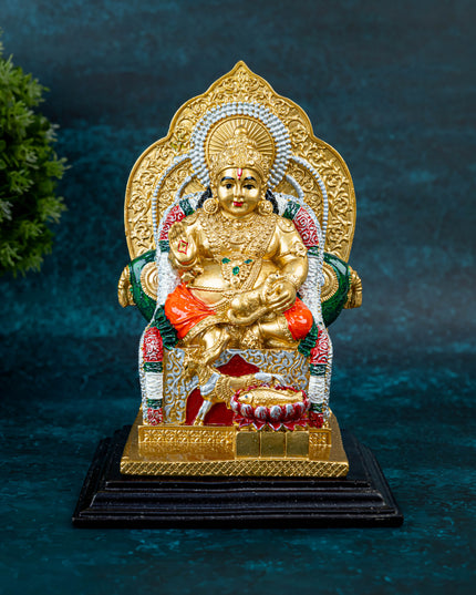 Polystone Kubera Idol - 7 inch - WL5526