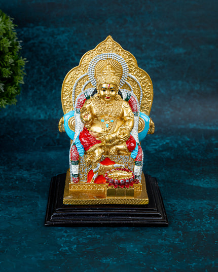 Polystone Kubera Idol - 7 inch - WL5526