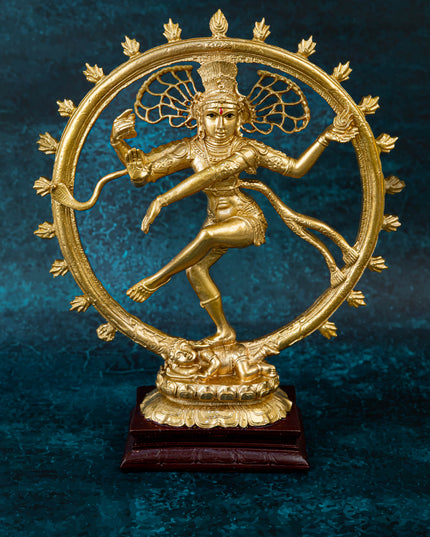 Polystone Nataraja Idol - 10 inch - WL5528