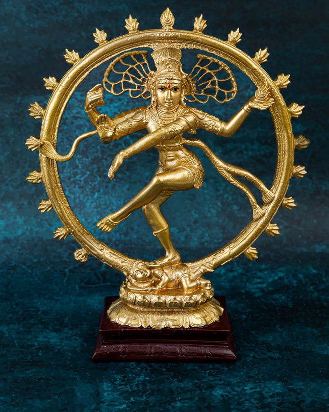 Polystone Nataraja Idol - 10 inch - WL5528