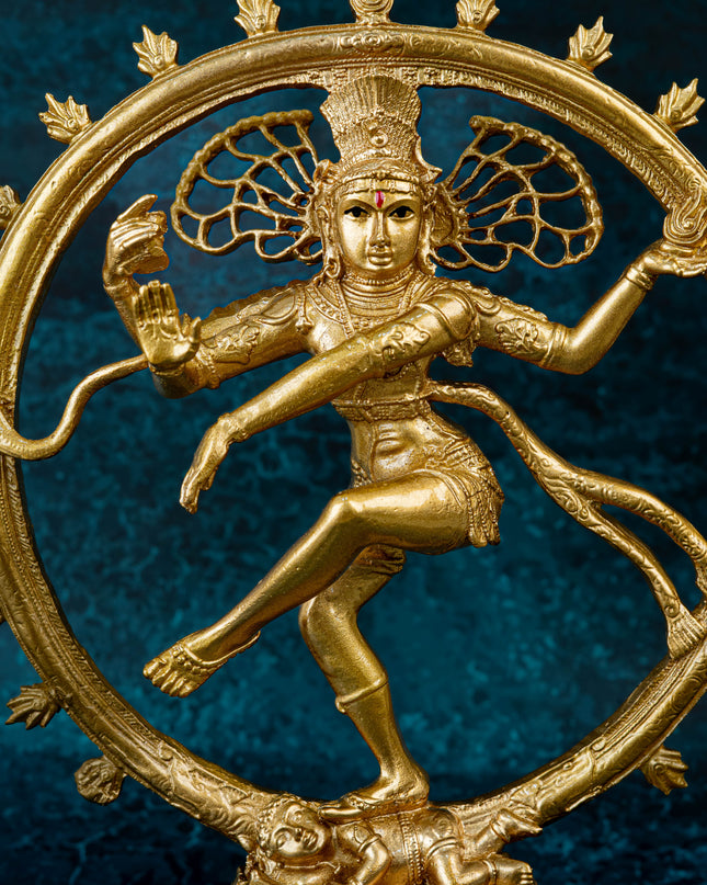 Polystone Nataraja Idol - 10 inch - WL5528