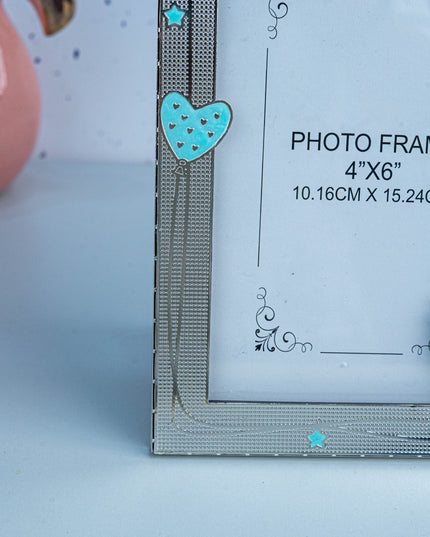 White Metal - Designer Photo Frame - WL5538