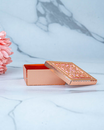 White Metal Coin Box - WL5539