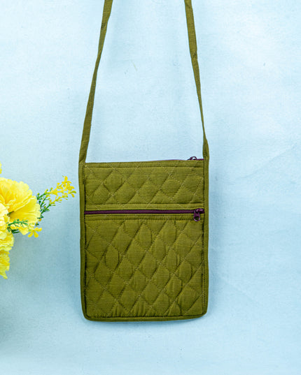 Handpainted Kalamkari Design - Sling Bag - 8 inch - WL5541