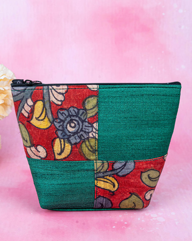 Handpainted Kalamkari Design - Pouch - 6 inch - WL5543