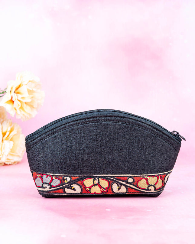 Handpainted Kalamkari Design - Pouch - 4 inch - WL5544