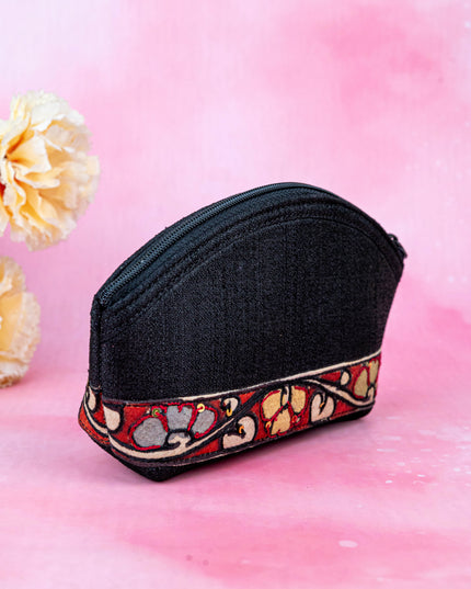 Handpainted Kalamkari Design - Pouch - 4 inch - WL5544