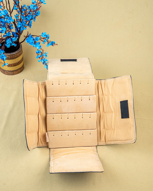 Handpainted Kalamkari Design - Jewellery Pouch - 8 inch - WL5545