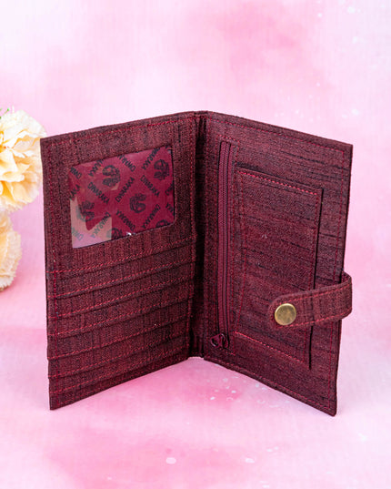 Handpainted Kalamkari Design - Wallet - 4 inch - WL5547