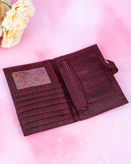 Handpainted Kalamkari Design - Wallet - 4 inch - WL5547