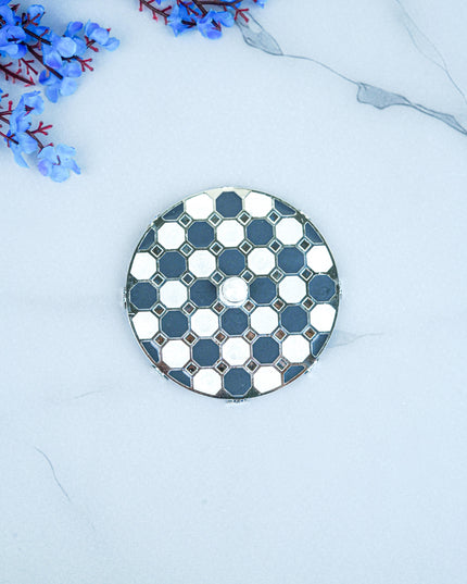 White Metal - Designer Mug Lid - Grey - WL5581-2