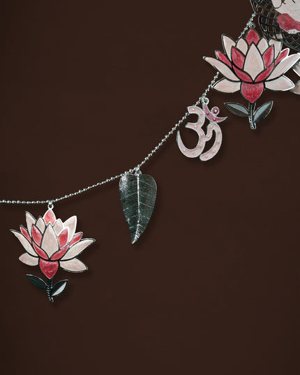 Ganesha Thoran with Lotus - Pink - WL5585-1
