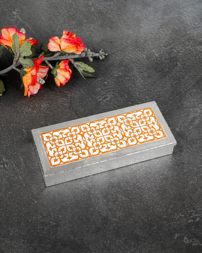 White Metal Box - White - WL5589-2