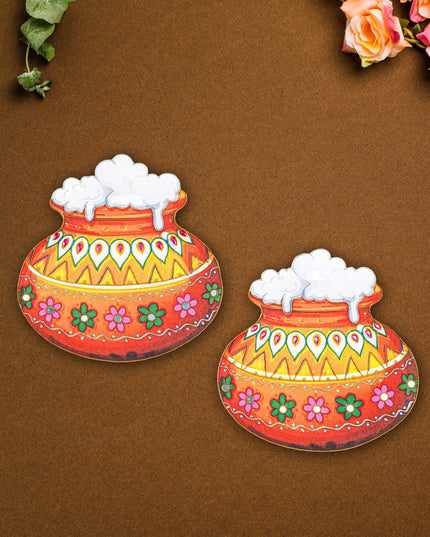 Rangoli - Pongal Pot - Set of 2 - WL5598