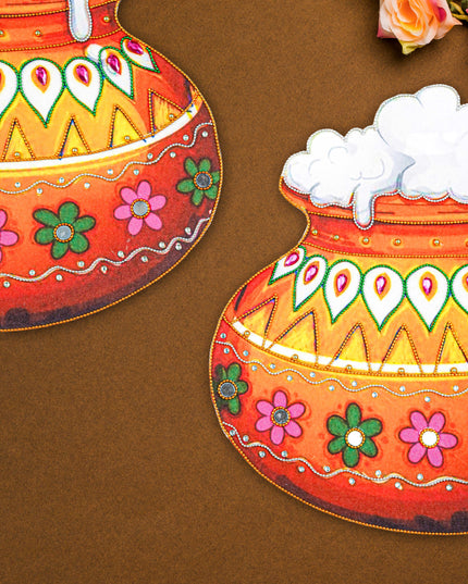 Rangoli - Pongal Pot - Set of 2 - WL5598