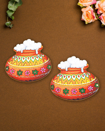 Rangoli - Pongal Pot - Set of 2 - WL5598