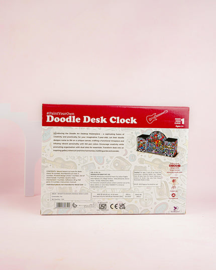 Doodle Art Kit - Desk Clock - WL5602