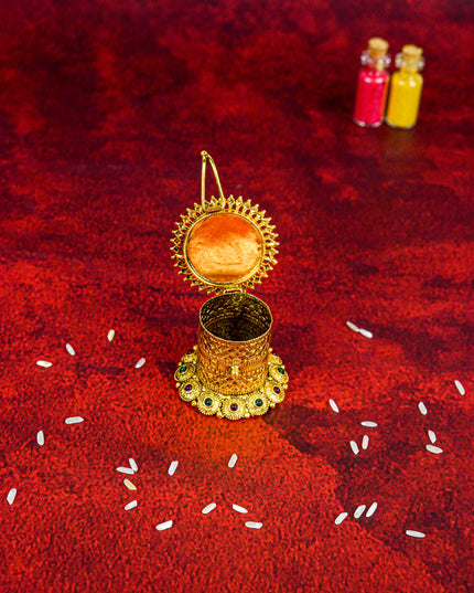 Designer Lakshmi Kumkum Holder - WL5604