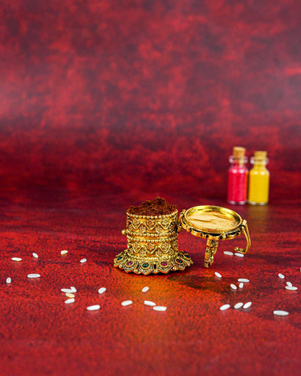 Designer Lakshmi Kumkum Holder - WL5605