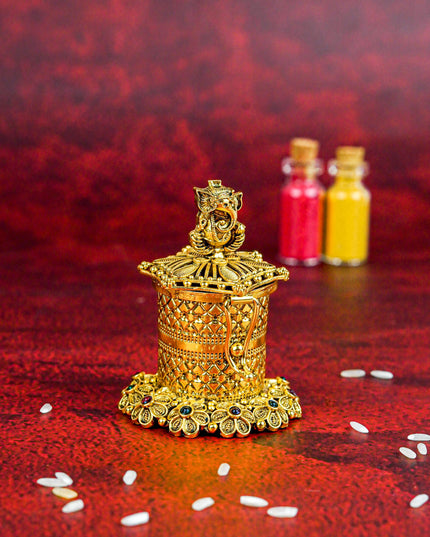 Designer Ganesha Kumkum Holder - WL5607