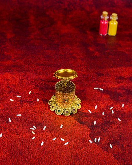 Designer Kalash Kumkum Holder - WL5613