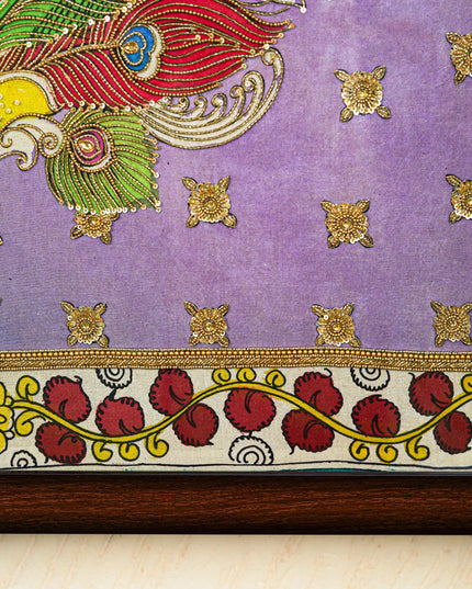 Frame: Annapakshi Semi Silk Artwork - WL5615