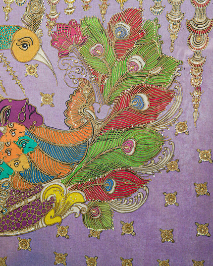 Frame: Annapakshi Semi Silk Artwork - WL5615