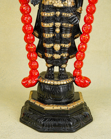 Wooden Carved Tirupathi Balaji Idol - 24 inch - WL5639