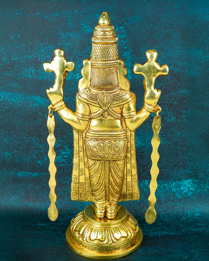 Brass Tirupathi Balaji Idol - 16 inch - WL5657