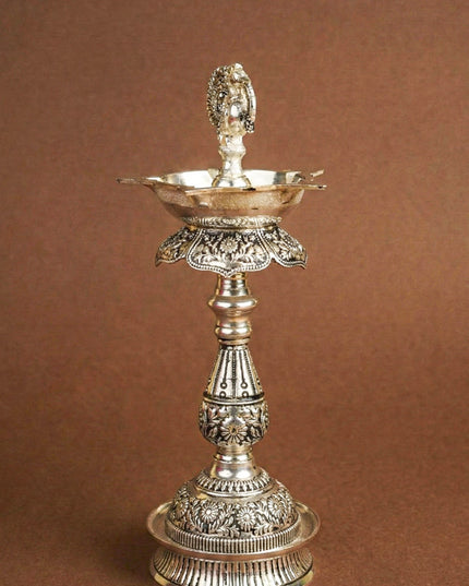 Antique Annapakshi Kuthu Vilaku - 10 inch - WL5680