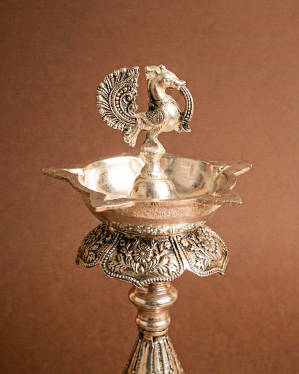 Antique Annapakshi Kuthu Vilaku - 10 inch - WL5680