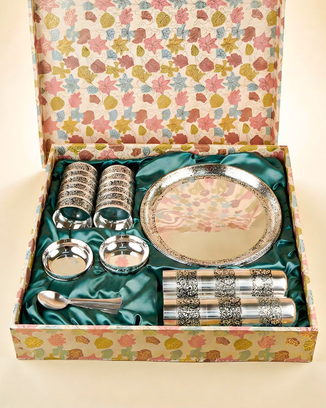 Premium Thali Set - 36 Pieces - WL5684